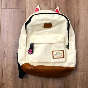 Cute cat backpack
